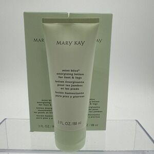 Mary Kay MINT BLISS‎ Energizing Lotion for Feet & Legs 3 FL OZ Set Of 2 NIB